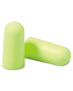 MMM3111251 E-A-RSOFT YELLOW NEONS FOAM EARPLUGS, LARGE, CORDED