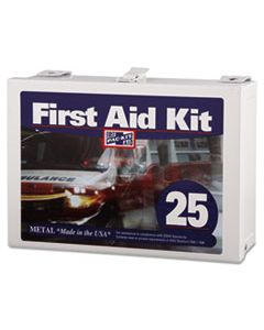 PKT6086 FIRST AID KIT FOR UP TO 25 PEOPLE, 159-PIECES, STEEL