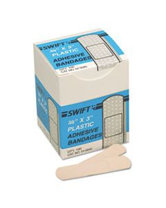 SWF010045 ADHESIVE BANDAGES, 3/4" X 3", PLASTIC