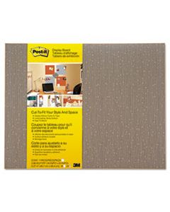 MMM558FMCH CUT-TO-FIT DISPLAY BOARD, 18 X 23, MOCHA, FRAMELESS