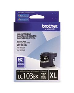 BRTLC103BK LC103BK INNOBELLA HIGH-YIELD INK, 600 PAGE-YIELD, BLACK