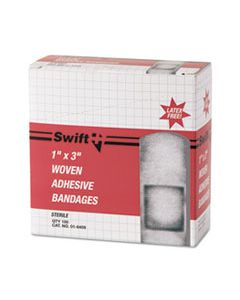 SWF016459 ADHESIVE BANDAGES, 1" X 3", WOVEN