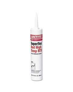 LOC59675 SUPERFLEX HIGH-TEMP RTV SILICONE ADHESIVE SEALANT, 300ML, RED