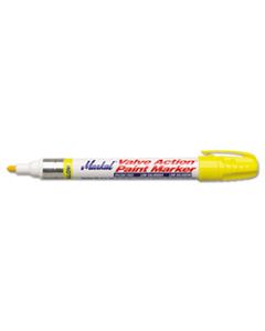 MRK96821 VALVE ACTION PAINT MARKER 96821, MEDIUM BULLET TIP, YELLOW