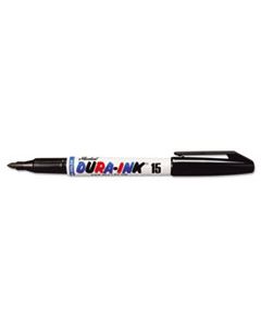 MRK96023 DURA-INK 15 MARKER 96023, FINE BULLET TIP, BLACK