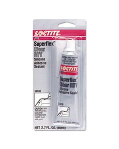 LOC59530 SUPERFLEX RTV, SILICONE ADHESIVE SEALANT, 80ML, CLEAR