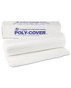WRP4X20C POLY-COVER PLASTIC SHEETS, 4MIL, 20 X 100, CLEAR