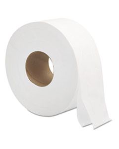 GEN9JUMBOB JUMBO ROLL BATH TISSUE, SEPTIC SAFE, 2-PLY, WHITE, 3.3" X 700 FT, 12/CARTON