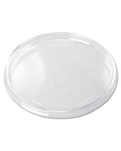 DCC20DLCR PLASTIC DOME LIDS, FITS 5-32 OZ FOAM CUPS, CLEAR, 100/PK, 10 PACKS/CARTON