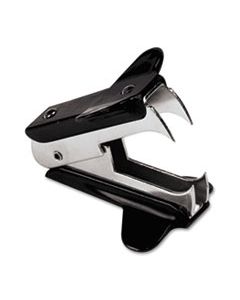 UNV00700 JAW STYLE STAPLE REMOVER, BLACK