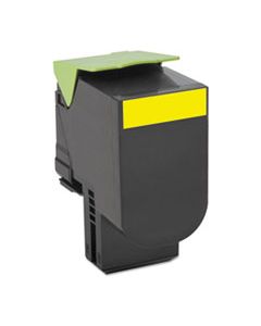 LEX70C1HY0 70C1HY0 RETURN PROGRAM HIGH-YIELD TONER, 3000 PAGE-YIELD, YELLOW