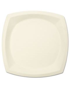 SCC10PSC2050CT BARE ECO-FORWARD SUGARCANE DINNERWARE, 10" DIA, PLATE, IVORY, 125/PACK