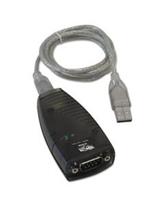 TRPUSA19HS USB-A TO SERIAL ADAPTER (DB9), KEYSPAN, HIGH-SPEED (M/M), DETACHABLE CABLE, TAA