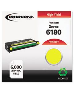 IVR6180Y REMANUFACTURED 113R00725 (6180) HIGH-YIELD TONER, 6000 PAGE-YIELD, YELLOW