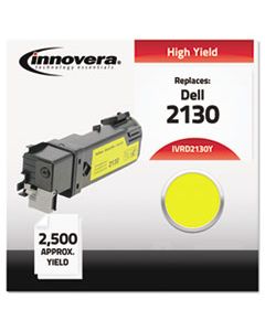 IVRD2130Y REMANUFACTURED 330-1438 (2130) HIGH-YIELD TONER, 2500 PAGE-YIELD, YELLOW