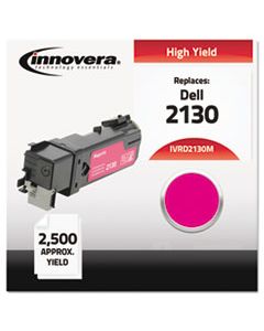 IVRD2130M REMANUFACTURED 330-1433 (2130) HIGH-YIELD TONER, 2500 PAGE-YIELD, MAGENTA
