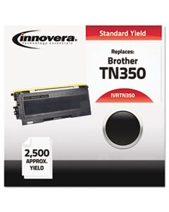 IVRTN350 REMANUFACTURED TN350 TONER, 2500 PAGE-YIELD, BLACK
