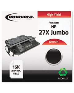 IVR4127J REMANUFACTURED C4127X(J) (27XJ) HIGH-YIELD TONER, 15000 PAGE-YIELD, BLACK