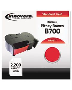 IVR7671 COMPATIBLE 767-1 POSTAGE METER INK, RED