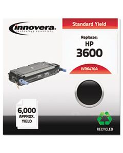 IVR6470A REMANUFACTURED Q6470A (501A) TONER, 6000 PAGE-YIELD, BLACK