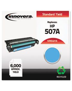 IVRE401A REMANUFACTURED CE401A (507A) TONER, 6000 PAGE-YIELD, CYAN