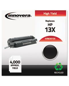 IVR83013X REMANUFACTURED Q2613X (13X) HIGH-YIELD TONER, 4000 PAGE-YIELD, BLACK