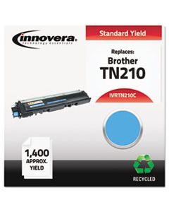 IVRTN210C REMANUFACTURED TN210C TONER, 1400 PAGE-YIELD, CYAN