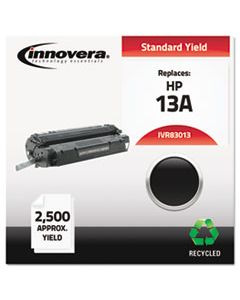 IVR83013 REMANUFACTURED Q2613A (13A) TONER, 2500 PAGE-YIELD, BLACK