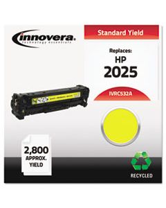 IVRC532A REMANUFACTURED CC532A (304A) TONER, 2800 PAGE-YIELD, YELLOW
