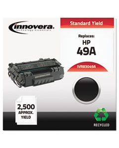 IVR83049A REMANUFACTURED Q5949A (49A) TONER, 2500 PAGE-YIELD, BLACK