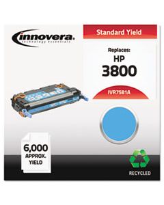 IVR7581A REMANUFACTURED Q7581A (503A) TONER, 6000 PAGE-YIELD, CYAN