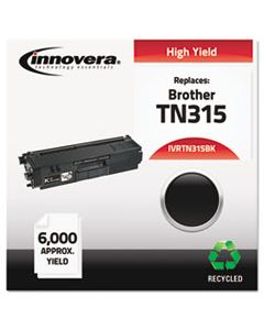 IVRTN315BK REMANUFACTURED TN315BK HIGH-YIELD TONER, 6000 PAGE-YIELD, BLACK