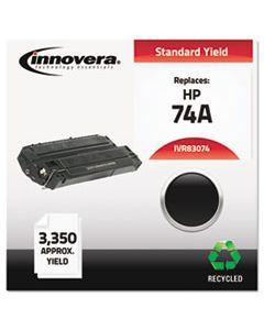 IVR83074 REMANUFACTURED 92274A (74A) TONER, 3350 PAGE-YIELD, BLACK
