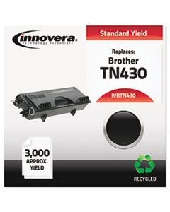 IVRTN430 REMANUFACTURED TN430 TONER, 3000 PAGE-YIELD, BLACK