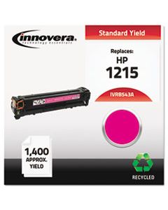 IVRB543A REMANUFACTURED CB543A (125A) TONER, 1400 PAGE-YIELD, MAGENTA