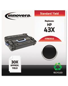 IVR83543 REMANUFACTURED C8543X (43X) HIGH-YIELD TONER, 30000 PAGE-YIELD, BLACK