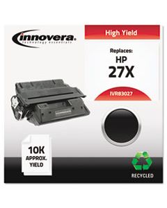 IVR83027 REMANUFACTURED C4127X (27X) HIGH-YIELD TONER, 10000 PAGE-YIELD, BLACK