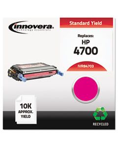 IVR84703 REMANUFACTURED Q5953A (643A) TONER, 10000 PAGE-YIELD, MAGENTA