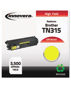 IVRTN315Y REMANUFACTURED TN315Y HIGH-YIELD TONER, 3500 PAGE-YIELD, YELLOW