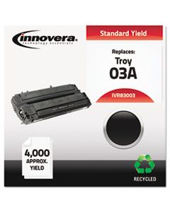 IVR83003 REMANUFACTURED C3903A (03A) TONER, 4000 PAGE-YIELD, BLACK