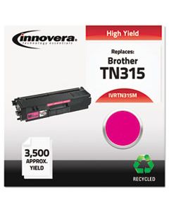 IVRTN315M REMANUFACTURED TN315M HIGH-YIELD TONER, 3500 PAGE-YIELD, MAGENTA