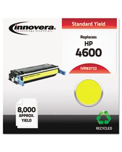 IVR83722 REMANUFACTURED C9722A (641A) TONER, 8000 PAGE-YIELD, YELLOW