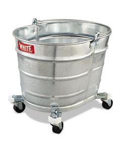 IMP260 METAL MOP BUCKET, 26 QT, STEEL