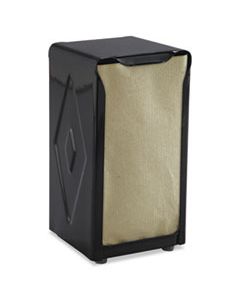 SJMH900BK TABLETOP NAPKIN DISPENSER, TALL FOLD, 3 3/4 X 4 X 7 1/2, CAPACITY: 150, BLACK