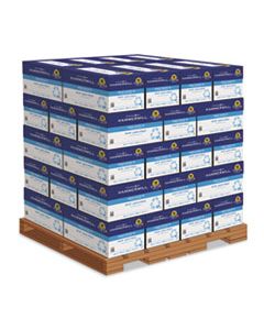 HAM86700PLT GREAT WHITE 30 RECYCLED PRINT PAPER, 92 BRIGHT, 20LB, 8.5 X 11, WHITE, 500 SHEETS/REAM, 10 REAMS/CARTON, 40 CARTONS/PALLET