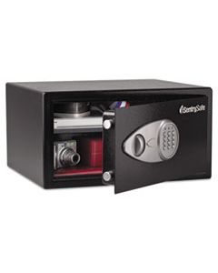 SENX105 ELECTRONIC LOCK SECURITY SAFE, 1 CU FT, 16.94W X 14.56D X 8.88H, BLACK