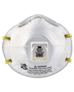 MMM8210V PARTICULATE RESPIRATOR 8210V, N95, COOL FLOW VALVE, 10/BOX