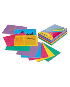 PAC101346 ARRAY COLORED BOND PAPER, 24LB, 8.5 X 11, ASSORTED DESIGNER COLORS, 500/REAM