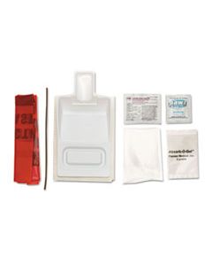 MIIMPH17CE210 BIOHAZARD FLUID CLEAN-UP KIT, 7 PIECES, SYNTHETIC-FABRIC BAG