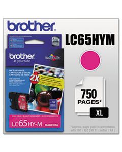 BRTLC65HYM LC65HYM INNOBELLA HIGH-YIELD INK, 750 PAGE-YIELD, MAGENTA